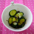 ポチペチ's cooksnap of when they made *簡単1品*きゅうりの塩こんぶ和え.