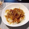 jyokun's cooksnap of when they made 【トンテキどんぶり】夏バテ解消に豚丼！.