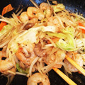 ★YuMiPAD★'s cooksnap of when they made エビの野菜炒め.