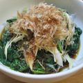 daikanon's cooksnap of when they made モロヘイヤとミョウガ.