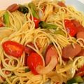 晴れ女☆夏女's cooksnap of when they made 麺つゆとコンソメのパスタ.