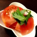 弘愛。's cooksnap of when they made トマトと青じそのサラダ.