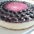 りゅうれんママ's cooksnap of when they made ブルーベリー♡レアチーズケーキ.