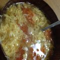 しーにょん's cooksnap of when they made トマトと玉子のスープ.