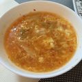 ショコラブ♥'s cooksnap of when they made 超簡単！卵とキムチのスープ.