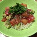 ニャゴママ's cooksnap of when they made トマトとアボカドの塩麹だれそうめん.