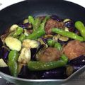 夏目隕石's cooksnap of when they made 意外に簡単☆茄子と鶏唐揚げの揚げ浸し.