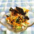 Hanachico's cooksnap of when they made 三つ葉とｶﾆｶﾏのわさび醤油和え♪.