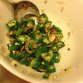 ぷぅしゅけ's cooksnap of when they made おくらと茗荷のおかか和え.