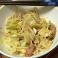 ヤンクスイチロー's cooksnap of when they made ＊もやしとウインナーのマヨケチャ炒め＊.