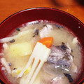IzumI５'s cooksnap of when they made 簡単☆信州の味！姫たけのことサバ缶味噌汁.