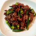 青チャーミー's cooksnap of when they made 牛肉とｵｸﾗのｽﾀﾐﾅ炒め.