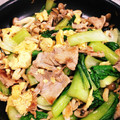 碧21's cooksnap of when they made 青梗菜卵炒め.