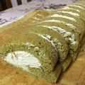 Yuuu＊＊'s cooksnap of when they made 抹茶ロールケーキ.