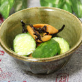 ぽっぽぺぺ's cooksnap of when they made やみつききゅうり♡メンマと塩昆布和え.