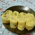 赤い電話's cooksnap of when they made みょうがの卵焼き.