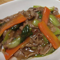mayuo's cooksnap of when they made 青梗菜とメンマの＊牛肉オイスター炒め＊.