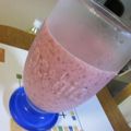 こずっぺ's cooksnap of when they made 濃厚ーっ♪ブルーベリーバナナスムージー♪.