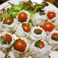 B子chan's cooksnap of when they made 簡単！トマト焼きシュウマイ.