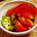 bichoku's cooksnap of when they made 超簡単オクラとミニトマトの和風マリネ。.
