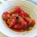 エルモ☆☆'s cooksnap of when they made お手軽！　ポン酢で冷やしトマト.