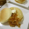 violetjam's cooksnap of when they made ꒰ふわふわ✩豆乳パンケーキ✩꒱.
