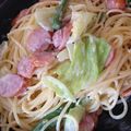 みるみりこ's cooksnap of when they made アンチョビと生クリームのパスタ☆.