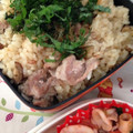 ポヨちママ's cooksnap of when they made ごぼうと豚ひき肉の味噌炊き込みごはん.