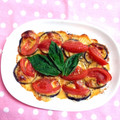 みうきー's cooksnap of when they made 簡単美味♪茄子とトマトのチーズ焼き.
