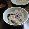 ちょこれーぬ's cooksnap of when they made おせちの残りで　黒豆おこわ.