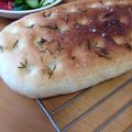 アレレママ's cooksnap of when they made HBで簡単フォカッチャ☆ローズマリー入り.