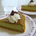 nasubeam's cooksnap of when they made 簡単抹茶チーズケーキ♥︎.