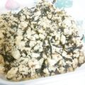 きじとしろ's cooksnap of when they made ひじきそぼろおにぎり☆.