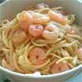 ひかり931028's cooksnap of when they made エビとマイタケの和風パスタ*.