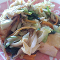 Tentsuma's cooksnap of when they made ✩厚揚げの野菜炒め✩.