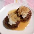 minmin!'s cooksnap of when they made やわらかくて美味しいお豆腐のハンバ－グ☆.