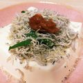 vegetation's cooksnap of when they made 豆腐で一品！カリカリ炒りしらすと大葉乗せ.