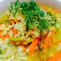 わ　わ's cooksnap of when they made 夏だ☀カレーだ！冷たいカレー味麺つゆ.