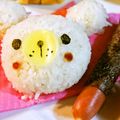 happyママ♪'s cooksnap of when they made 【キャラ弁にウィンナーdeポッキー】.