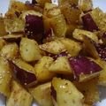 猫のミイヤ's cooksnap of when they made 簡単大学イモ～はなまるマーケット～.