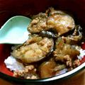 さつき＠：'s cooksnap of when they made ナスと豚ひき肉の生姜焼き丼.