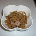 ひーちゃん★'s cooksnap of when they made お弁当に☆ 蓮根のきんぴら　しっかり味.