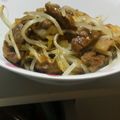 shokotasoo's cooksnap of when they made 牛肩ロースステーキ用肉で♡もやし炒め.