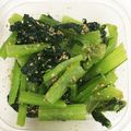blnf's cooksnap of when they made 小松菜の胡麻和え.
