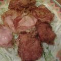 たくよしそう's cooksnap of when they made 簡単！ロースハムで作るハムカツ.