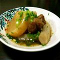 たも子さん's cooksnap of when they made 煮物　豚バラ大根！　（圧力鍋）.