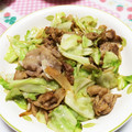 ぴあのんのん's cooksnap of when they made 塩でうまうま☆豚とキャベツの炒め物.