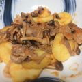 amy108's cooksnap of when they made 豚肉とキノコのケチャップ炒め.