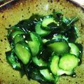 オリーブノン's cooksnap of when they made さっぱり美味しい♡簡単きゅうりの酢の物.