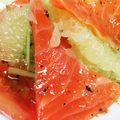 まな_mana's cooksnap of when they made ☆グレープフルーツが香る☆サーモンマリネ.